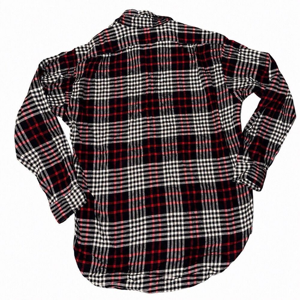 Polo Ralph Lauren Lowell Sport Shirt Mens M Red Black Plaid Long Sleeve - Picture 4 of 5